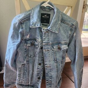 Hollister mens jean jacket size xs